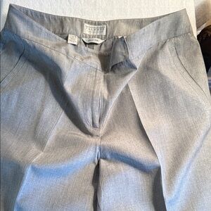 Talbots Silk Gray Pants